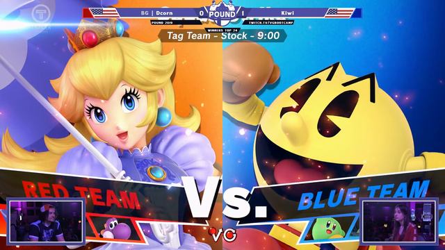 Pound 2019 SSBU - Dcorn VS Kiwi - Squad Strike W.Top 24 смотреть онлайн