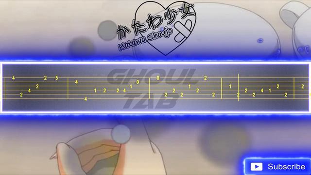 Teatime, Fast Forward - Katawa Shoujo OST (Guitar Tab 譜 Tutorial)