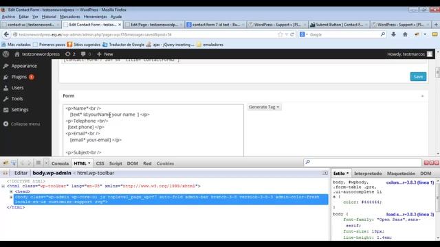 Wordpress: crear formulario de contacto con el plugin Contact Form 7 en Wordpress смотреть онлайн