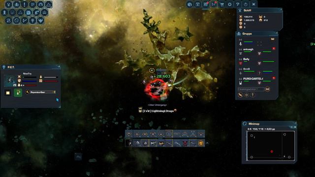 Darkorbit Fight against Train on Pve server смотреть онлайн