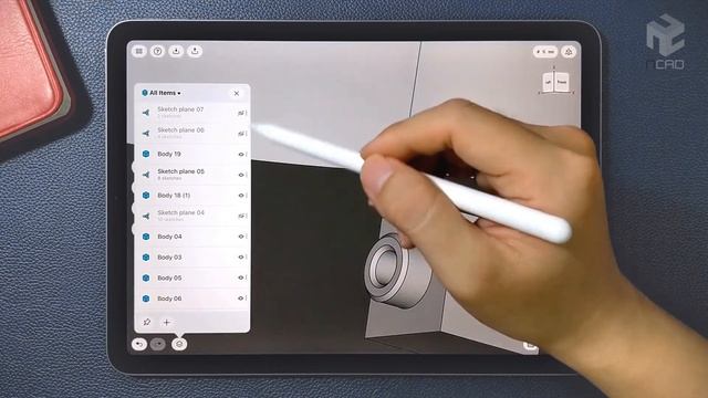 Modeling a Guitar on iPad | Shapr3D смотреть онлайн