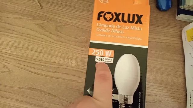 Lâmpada mista 250w 127v foxlux смотреть онлайн