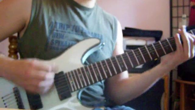 Schecter 7 strings hellraiser guitar demo смотреть онлайн