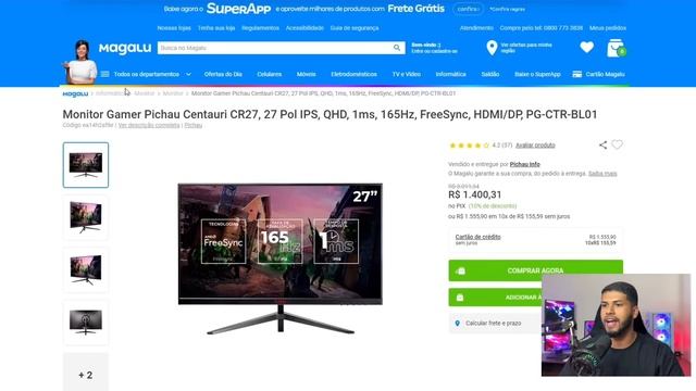 TOP 5 MONITORES GAMER CUSTO BENEFICIO ATÉ 144 HZ EM 2023 - (RANKING ATUALIZADO E COMPLETO 2023) смотреть онлайн