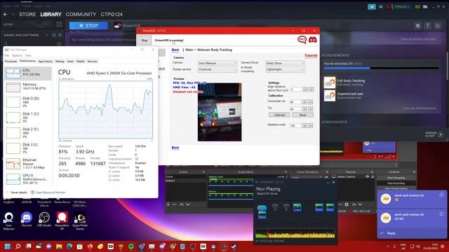 How To set up Driver4VR for full body tracking with a Phone or Webcam for the smooth brained. смотреть онлайн