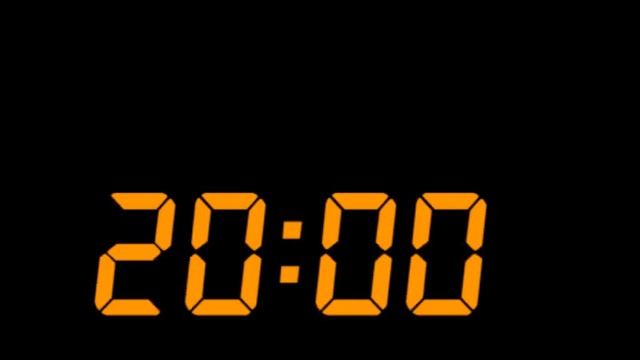 Секундомер - 40 минут (сорок минут)    Stopwatch - 40 Minutes (forty Minutes)