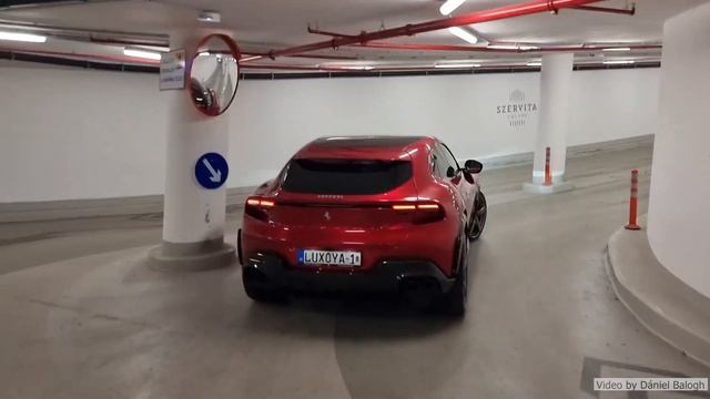 FERRARI PUROSANGUE START UP BRUTAL EXHAUST/REVVING SOUND AND ACCELERATION (JÁKOB ZOLI)
