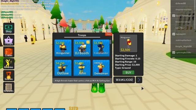 ROBLOX GAMES , how to get all skin in tower defence simulator смотреть онлайн