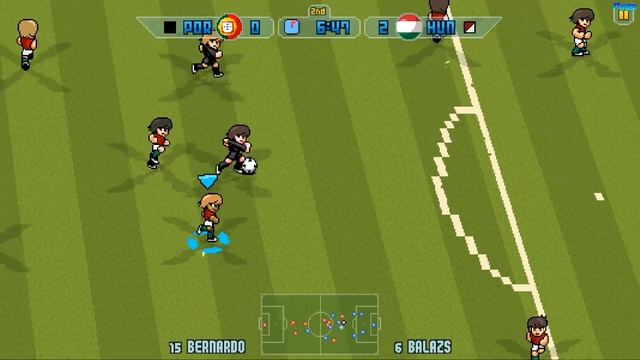 Pixel Cup Soccer 17 Gameplay | Hungary Vs Portugal [PC 1080p60] смотреть онлайн