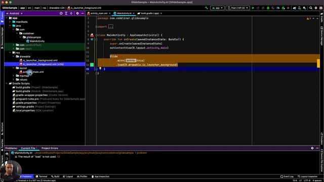 How to Add Glide Dependency in Android Studio смотреть онлайн