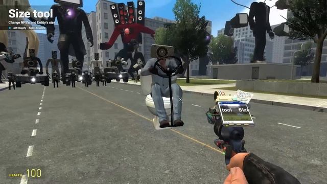 New Skibidi Toilet Wizard vs Cameraman,Speakerman In Garry's Mod смотреть онлайн