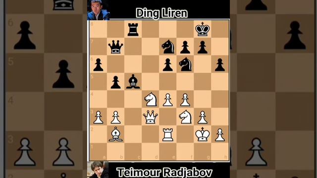 Teimour Radjabov vs Ding Liren FIDE Candidates (2022) смотреть онлайн