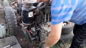 Не удержался и купил чешский минитрактор TZ 4k 14 и немецкий двигатель Hatz к нему в придачу)