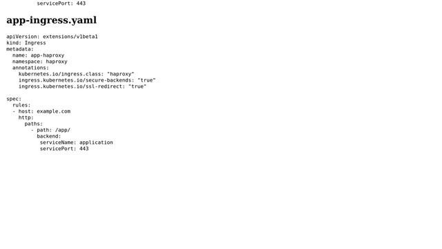 How to do / to /index redirection for an application when I am using haproxy ingress rules? смотреть онлайн