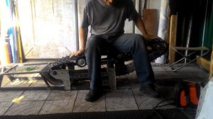 подвеска "МИКС"  самодельного снегохода