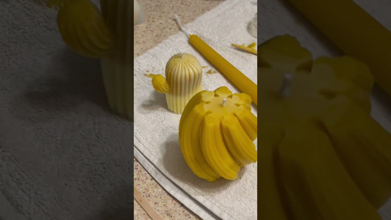 Свечи из пчелиного и соевого воска / Варю свечи / Воск смотреть онлайн