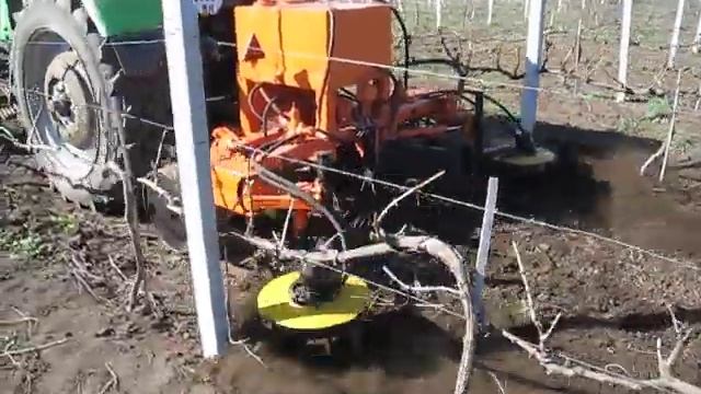 Культиватор навесной виноградниковый с фрезой смотреть онлайн