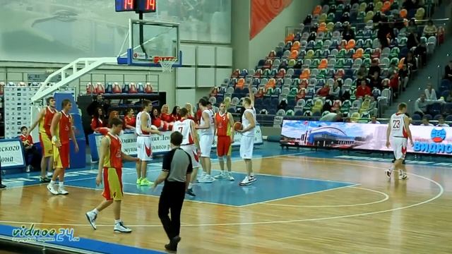 Мужской баскетбол. Видное v.s. Рязань смотреть онлайн