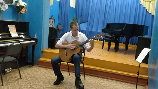 Гитарный вечер в "ДШИ им. Лукашова" п. Боголюбово смотреть онлайн