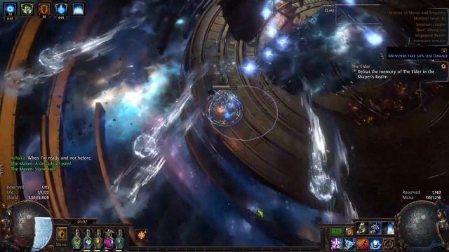 POE 3.20 Hexblast Occultist vs Uber Bosses смотреть онлайн