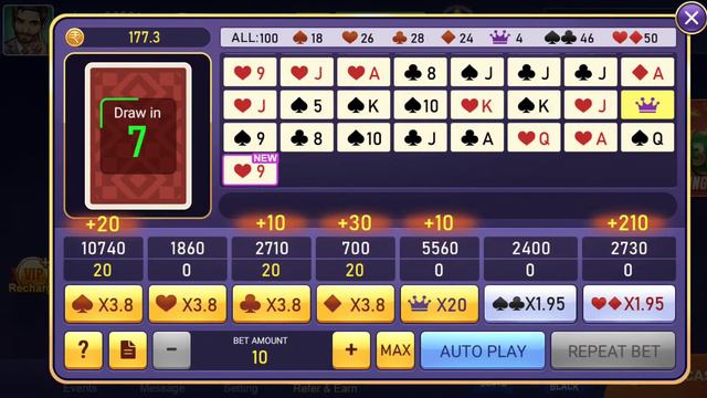 Vungo teen patti !! Vungo app Red Vs Black trick !!teen patti Vungo Game смотреть онлайн