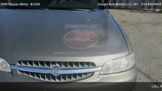 2000 Nissan Altima GXE - for sale in COLUMBUS, OH 43202 смотреть онлайн