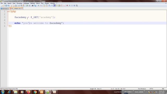 47. PHP TUTORIAL - $_GET 2 смотреть онлайн