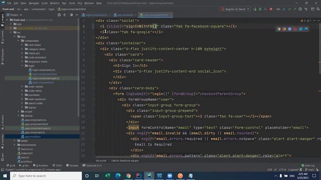 Angular with Social смотреть онлайн