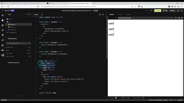 how pass props between components in Tamil смотреть онлайн