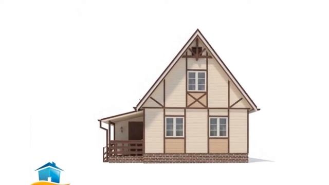 Проект одноэтажного дома 36 квадратных метров (№-171) смотреть онлайн