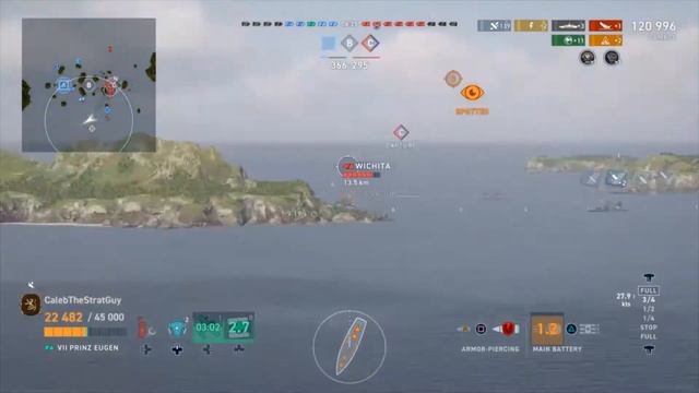 [WoWL] A Prinz Eugen Carry Is NOT Enough 174k Damage
