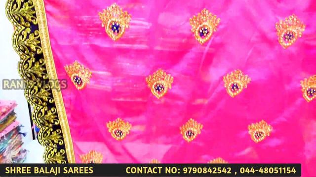 Very Very Low Price 👌👌Biggest Sowcarpet Wholesale Stone Work Sarees Supplier 1 Pcs Courier Availabl смотреть онлайн