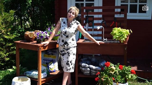 Лучшая Мебель Для Садовых Работ ✔️ Стол для Садовода смотреть онлайн