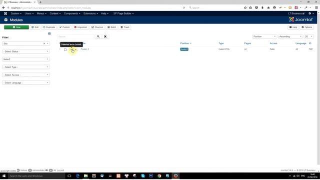 How to change footer information for L.THEME's Joomla! template? смотреть онлайн
