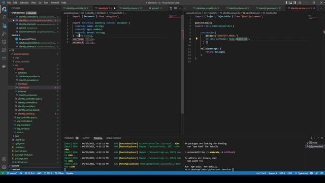 Microservices in Node.js (Part 4) (Simple login and register using Mongo DB) смотреть онлайн