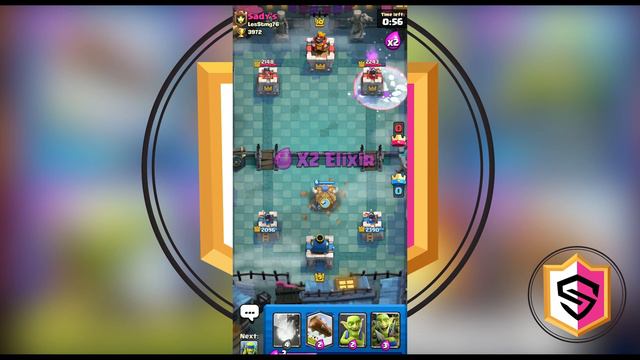 Goblin deck in clash royal is insane😂 смотреть онлайн