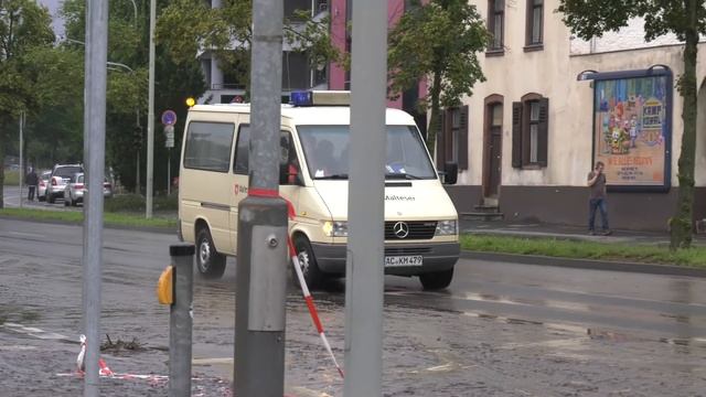 15.07.2021 - Unwetter in Eschweiler richtet hohe Schäden an - Krankenhaus evakuiert смотреть онлайн