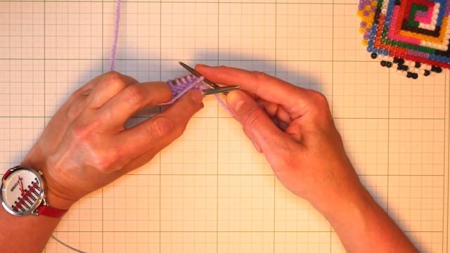 Набор петель для резинки 1 х 1 "волшебным" способом смотреть онлайн