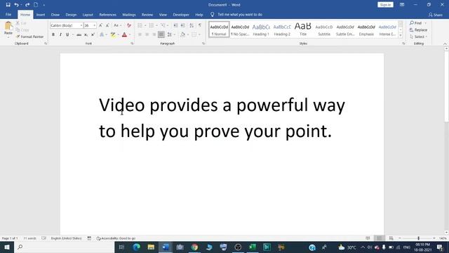 How to Underline words, but not the spaces between them in Microsoft word? смотреть онлайн