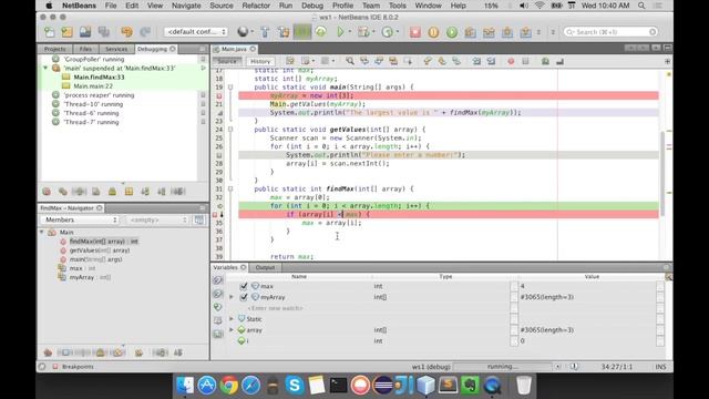 NetBeans Debugger Intro смотреть онлайн
