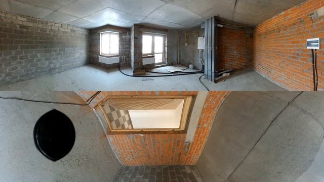 0:10 Однокомнатная квартира 38,7 кв.м. без отделки Видео 360 градусов смотреть онлайн