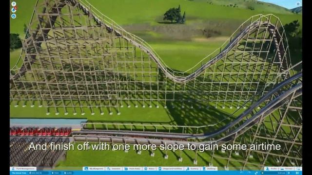 The Great Tree Tutorial: Airtime 5s, Excitement 5+, Nausea 5- Planet Coaster (Description) смотреть онлайн