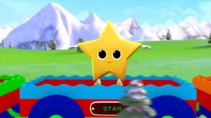 учим цвета с паровозиком