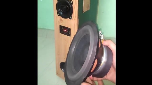 Subwoofer 8 inch 160w with 200 watt 2.1 Amplifier ( GIVEAWAY ) / By Tah Electronics. смотреть онлайн