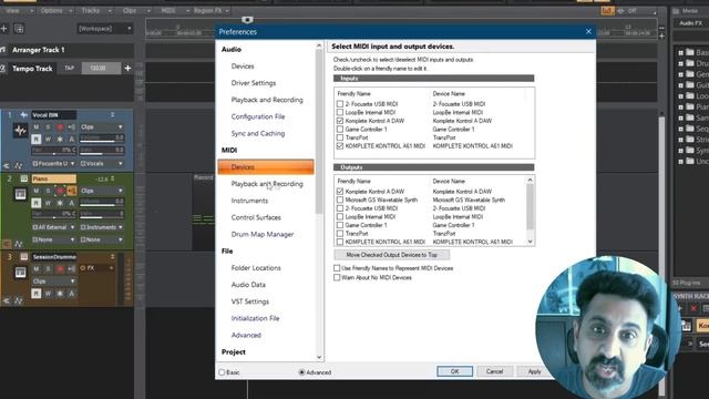 Native Instruments A-series keyboard transport control in Cakewalk by Bandlab смотреть онлайн