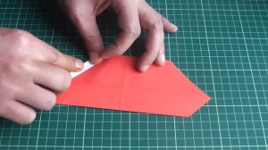 Оригами Дед Мороз из бумаги Origami Santa Claus made of paper