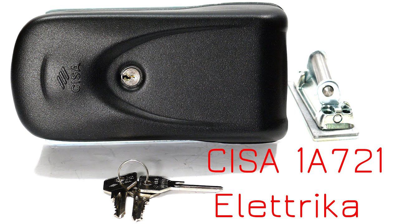 CISA 1A721.00.0 Электрозамок на железную дверь или ворота