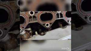 Снятие и постановка впускного коллектора chevrolet Rezzo.