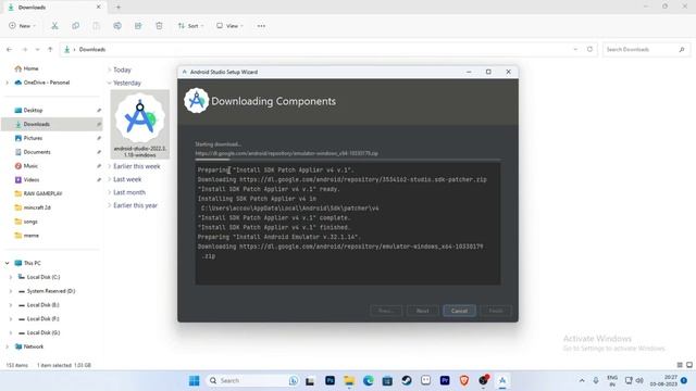 How to Download and Install Android Studio in 2023 | Android Studio Giraffe | Windows 10, 11 смотреть онлайн