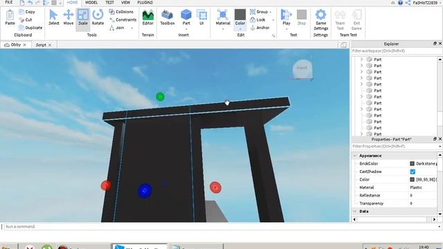 Как создать своё обби | Roblox смотреть онлайн